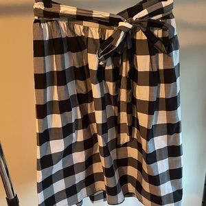 Gingham Skirt